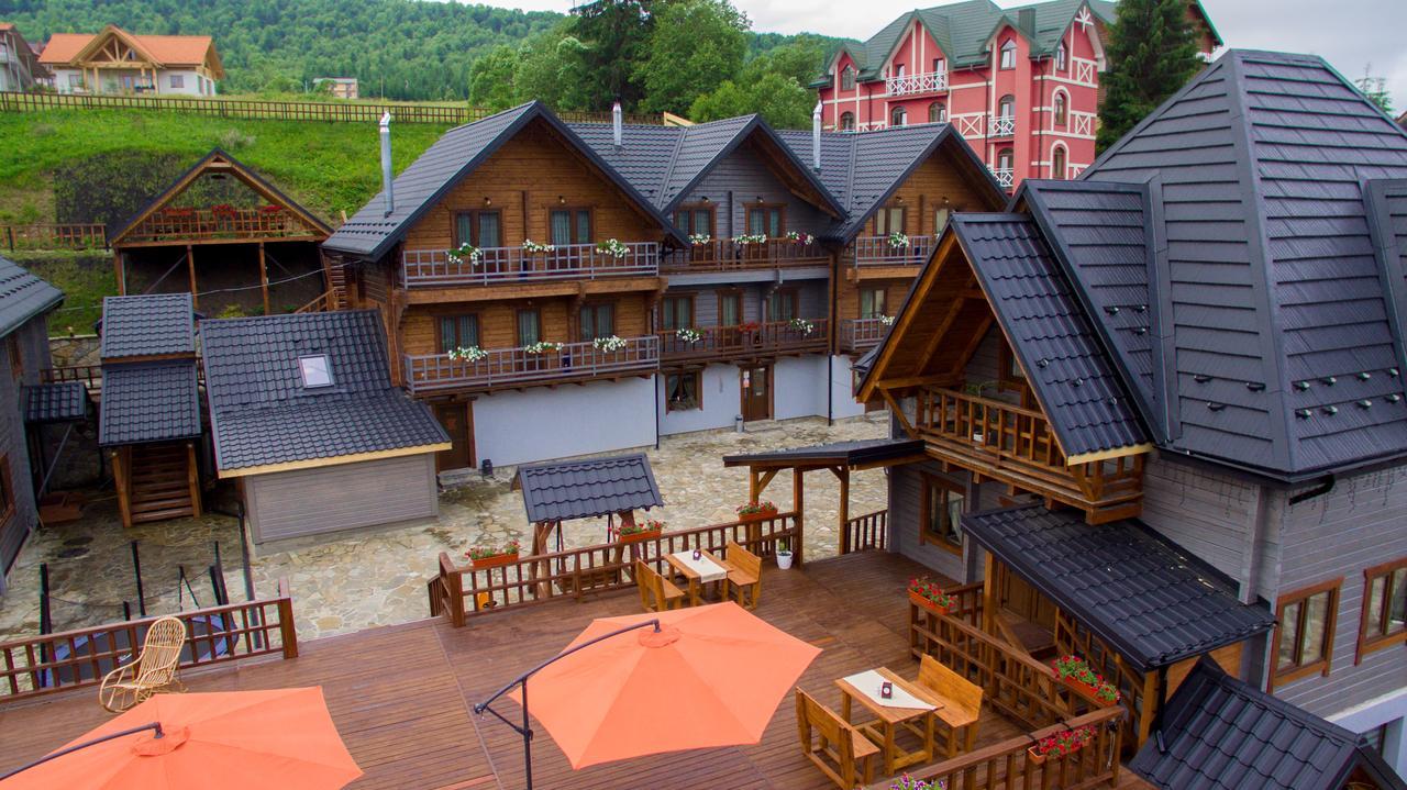 Family Hotel Kaskad Bukovel Dış mekan fotoğraf